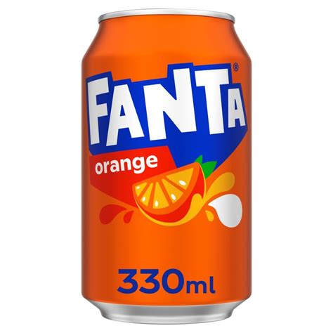 Buy European Fanta Orange Soda Case of Cans 24 x 330 ml Online at ...