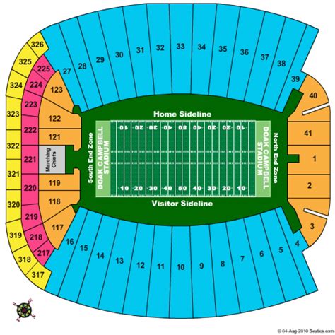 Beaver Stadium Seating Chart With Seat Numbers