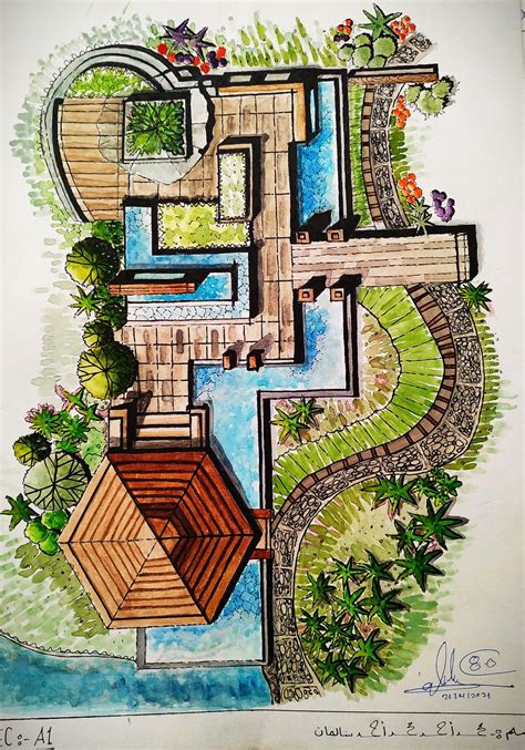 Landscape Design Drawing 的图像结果