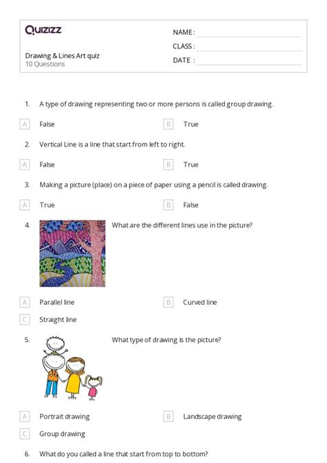 50+ Drawing Lines worksheets for 2nd Class on Quizizz | Free & Printable