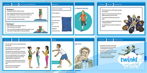 Twinkl Move - Circuit Training Cool Down Activity - Twinkl