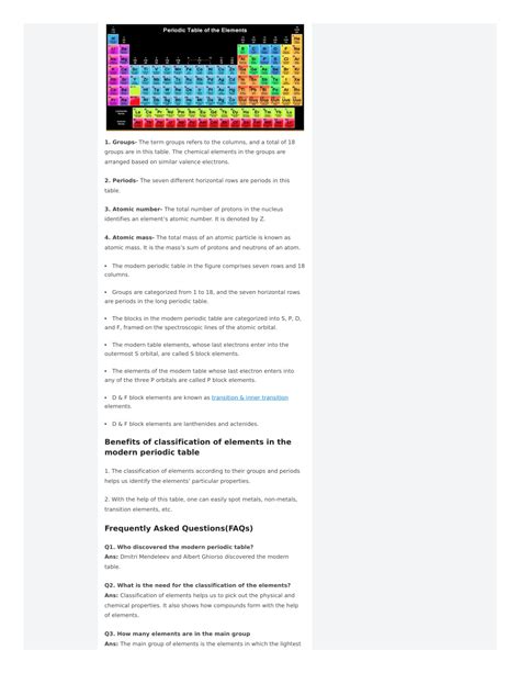 Image result for Classification of Periodic Table