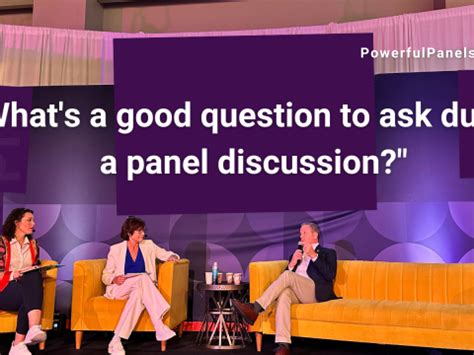 Image result for Panel Discussion Questions