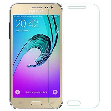 Cell Zone samusung j2 Mobile Phone Tempered Glass Protector : Amazon.in ...