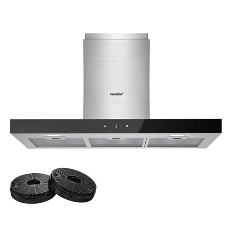 Comfee 90 Cm Chimney Hood 90m77 Class A Stainless Steel | Desertcart INDIA