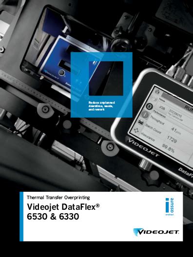 Videojet DataFlex® 6530 and 6330