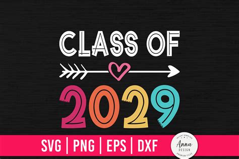 Class of 2029 Graduation SVG Graphic by Anna Design · Creative Fabrica