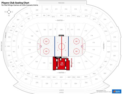 Little Caesars Arena Map