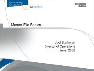 Image result for Master Database File