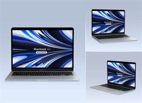 Macbook Air Psd By Free MacBook Air Mockup Template PSD