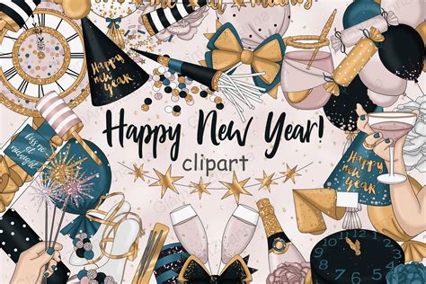 Happy New Year Clip Art