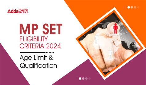 MP SET Eligibility 2024, Age Limit & Qualification