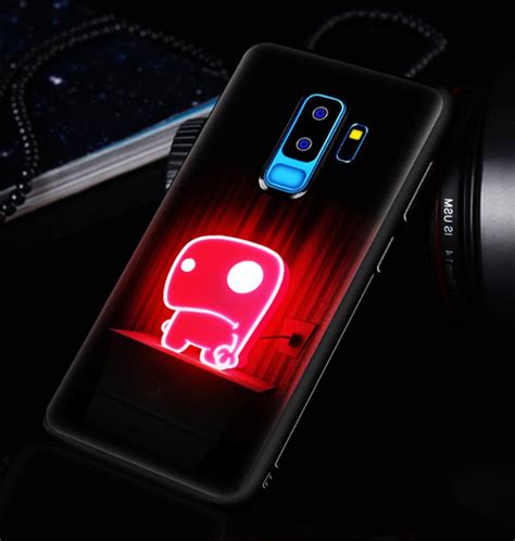 VAKU ® Samsung Galaxy S9 Plus NFC Wireless LED Light Illuminated 3D ...