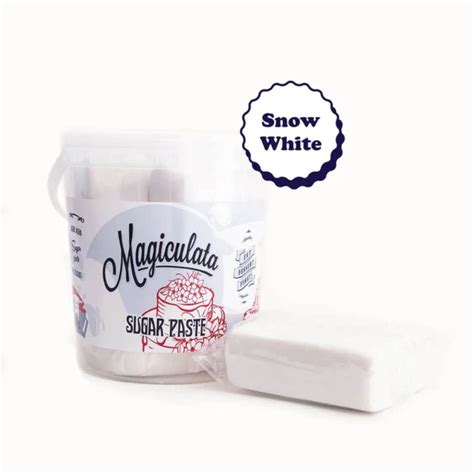 Snow White Fondant & Sugar Paste Magic Colours – JITCO
