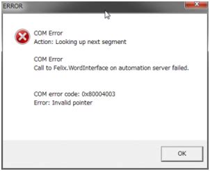 Image result for Fix Invalid Pointer Error
