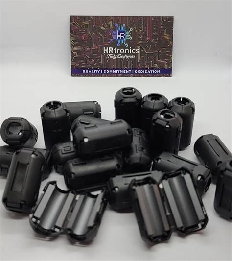 HRtronics® - Anti-Interference Noise Filters Ferrite Core Choke Clip ...