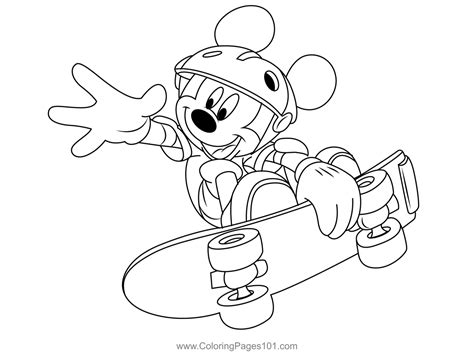 Play Mickey Mouse Coloring Page for Kids - Free Mickey Mouse Printable Coloring Pages Online for ...