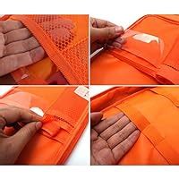 NatSumeBasics Travel Camping Cooking Utensils Organizer Bag Orange ...