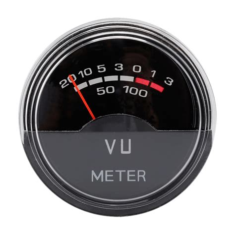 AC/DC Panel VU Meter Power Amplifier Panel Audios Level Meter High Pre ...
