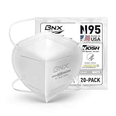 AccuMed BNX N95 Mask NIOSH Certified MADE IN USA Particulate India | Ubuy
