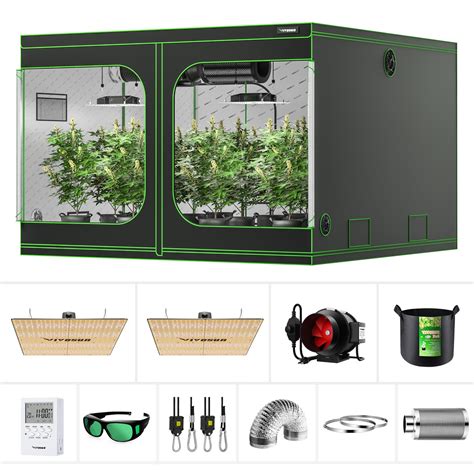 VIVOSUN 8x8 Basic Grow Tent Kit for Indoor Planting