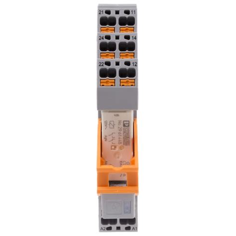 2903332 Phoenix Contact | Phoenix Contact DIN Rail Power Relay, 120V ac ...