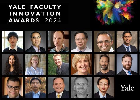 17 Recognized with Yale Faculty Innovation Awards | Yale Ventures