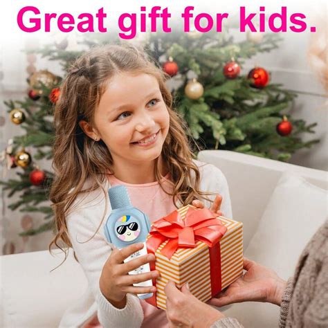 Kids Karaoke Microphone, Wireless Microphone For Singing, Microphone ...