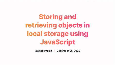 JavaScript Store in Local Storage 的图像结果