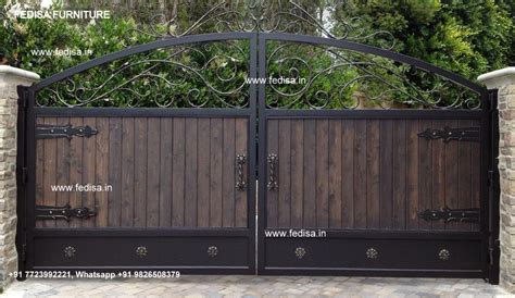 Main Gate Design 2020 Simple Modern Gate Post Design Wall Grill Design ...