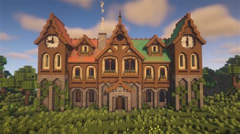 Mansion in Minecraft Tutorial 的图像结果