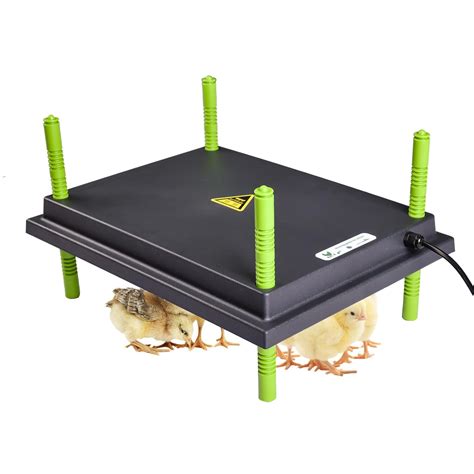heninhill Chick Brooder Heating Plate 10"x12" Chick Incubator Heat Lamp ...