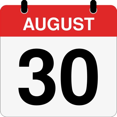How Many Days Until August 30th? - Inch Calculator