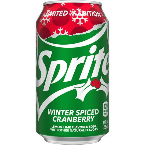 Sprite Winter Spiced Cranberry 12 oz – Louisiana Pantry