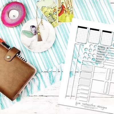 Transparent Sticker Template for Planner Digital India | Ubuy