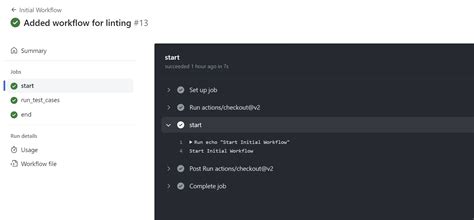 github action starter workflow accelerating new github action workflow