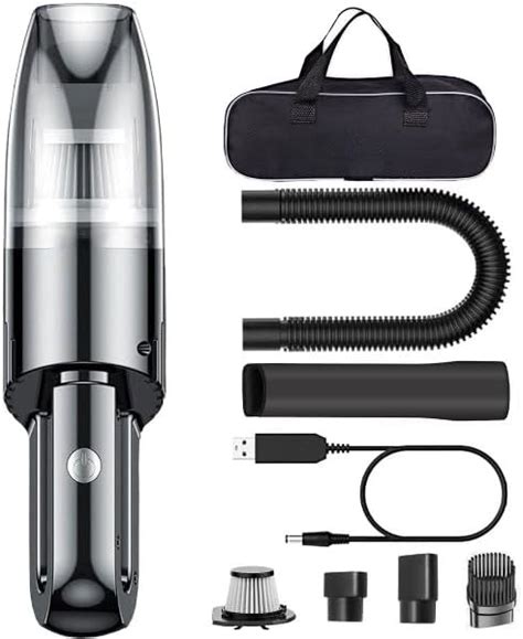 Portronics Mopcop Rechargeable Handheld Vacuum Cleaner for Home & Car ...