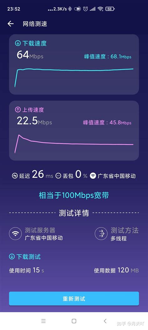 中国移动100兆宽带，这个速度正常吗？ - 知乎