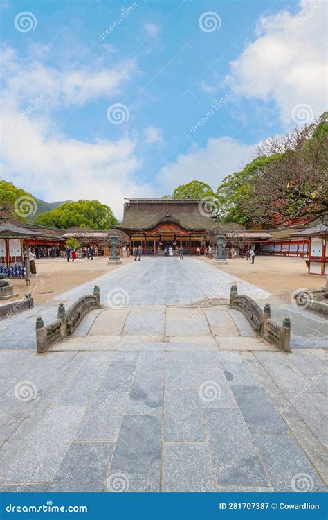 Dazaifu Tenmangu Shrine Dedicated To the Spirit of Sugawara Michizane, a Scholar and Politician ...