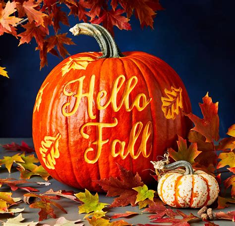 Fall Pumpkin Template Thanksgiving Aesthetic Fall Pumpkin Pattern