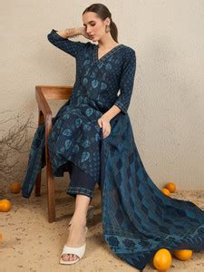 Indo Era Women Kurta Pant Dupatta Set - Buy Indo Era Women Kurta Pant ...