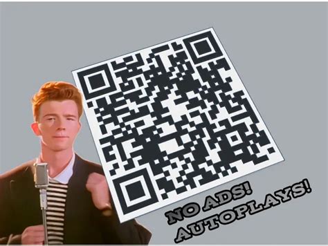 Disguised Rick Roll QR Code 的图像结果