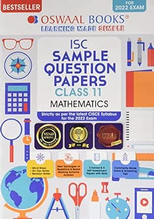 Oswaal ISC Sample Question Paper Class 11 Mathematics Book (For 2022 ...