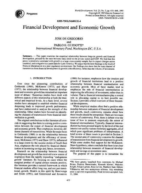 Financial Structure and Economic Development 的图像结果