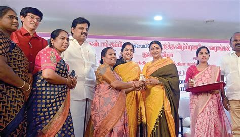 தென் சென்னை மகளிருக்கு மாதவிடாய் குப்பி விழிப்புணர்வு திட்டம் ...