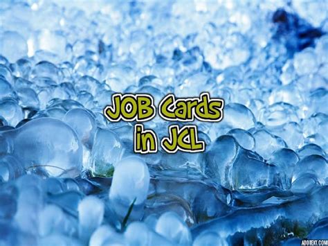 Image result for JCL Job Card Tutorials
