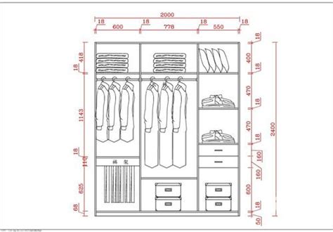 定制衣柜尺寸怎么规划 不同对象的详情图解都在这儿 - 本地资讯 - 装一网