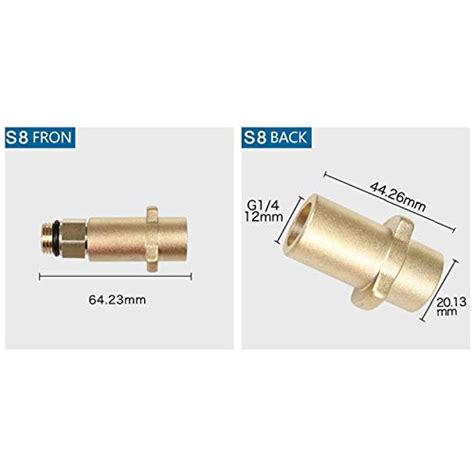 Generic 1Pcs Snow Foam Gun Connector Adapter High Pressure Washer ...