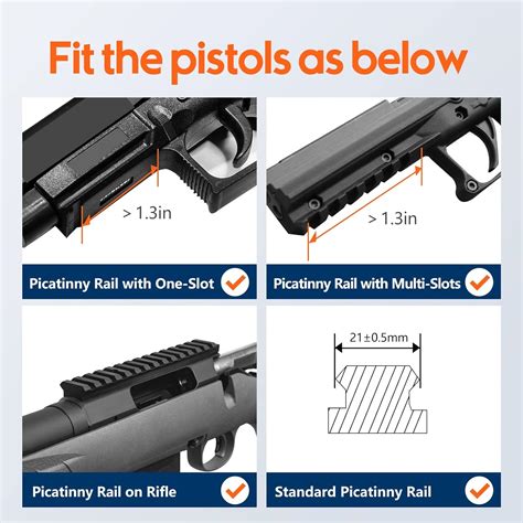 Buy EZshoot Pistol Laser Light Combo | Gun Light | Red Green Blue Laser ...