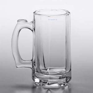 Buy SYANKA Italian Premium Glass Beer Mug - Set of 6, Transparent ...